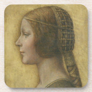 Profile of a Young Fiancee Coaster