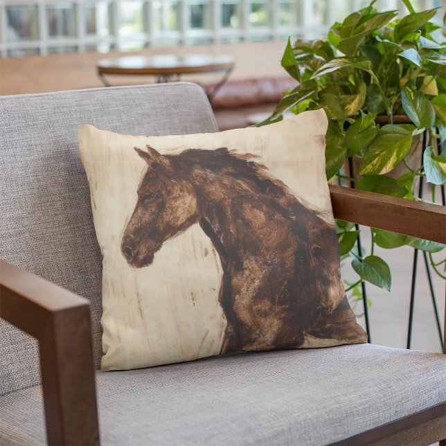 Profile of Brown Wild Horse Cushion (Creator Uploaded)