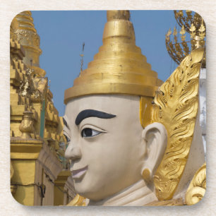 Profile Of Buddha Statue Coaster