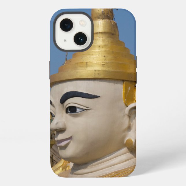 Profile Of Buddha Statue iPhone Case (Back)
