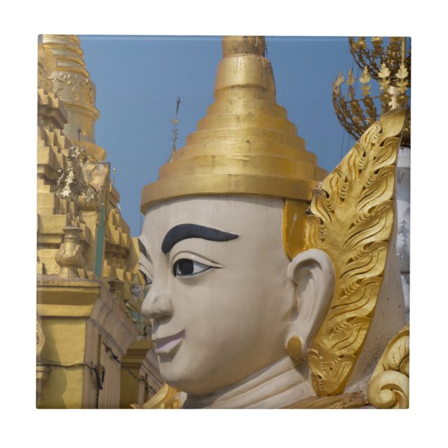 Profile Of Buddha Statue Tile (Front)