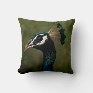 Profile of Peacock Cushion