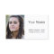 Profile Photo Business Card