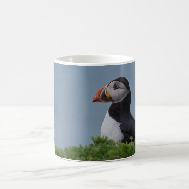 Profile Puffin Coffee Mug (Center)