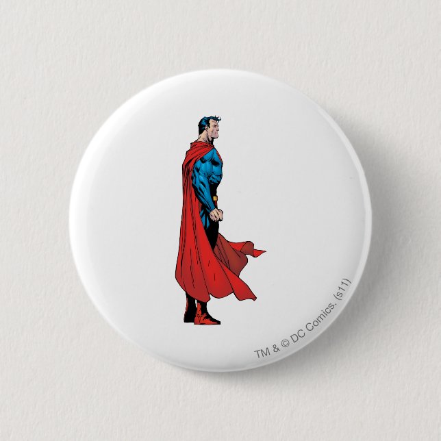 Profile View 6 Cm Round Badge (Front)