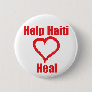 Profit to - Help Haiti Heal 6 Cm Round Badge