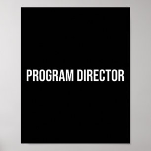 Program Director Mental Health Poster