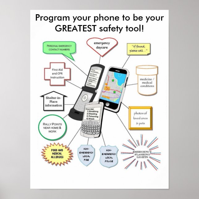 Program for Safety Poster (Front)