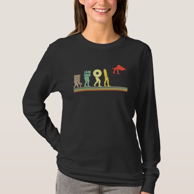 Programmer Cloud Evolution T-Shirt (Front)