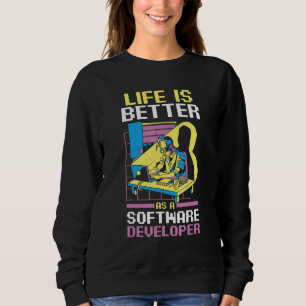 Programmer Coding As A Software Developer Sweatshirt