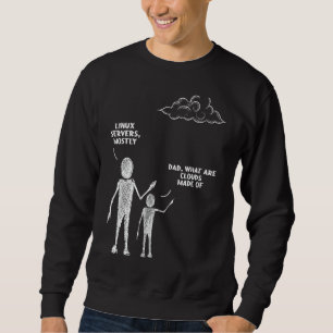 Programmer Computer Cloud Storage Software Engine Sweatshirt