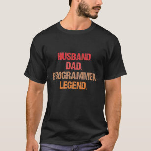 Programmer Dad IT Nerd Admin Coder Father Computer T-Shirt