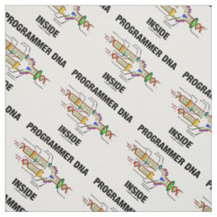 Programmer DNA Inside Molecular Biology Humour Fabric