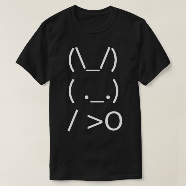 Programmer Easter Egg Coding Bunny Web Developer H T-Shirt (Design Front)