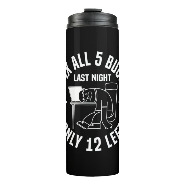 Programmer Fix All 5 Bugs Thermal Tumbler (Front)