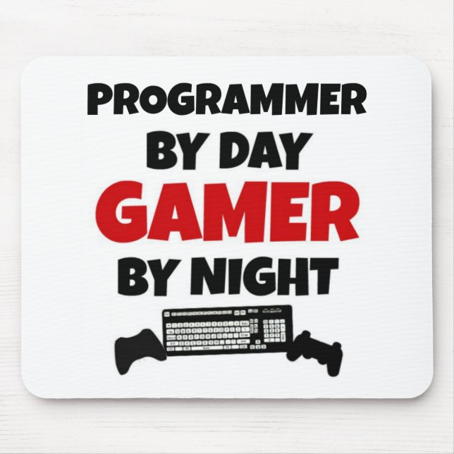 Programmer Gamer Mouse Pad (Front)
