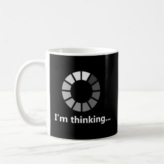 Programmer I'M Thinking Coffee Mug