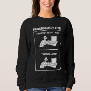 Programmer Life Programmer Computer Science Inform Sweatshirt