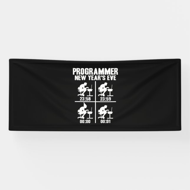 Programmer New Year's Ever Banner (Horizontal)