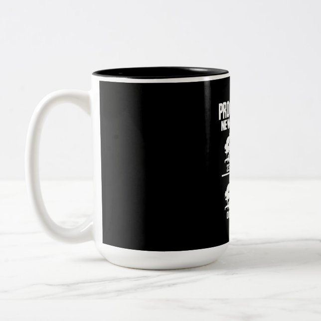 Programmer New Year's Ever Two-Tone Coffee Mug (Left)