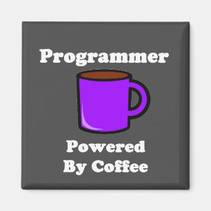 "Programmer" Powered by Coffee Magnet