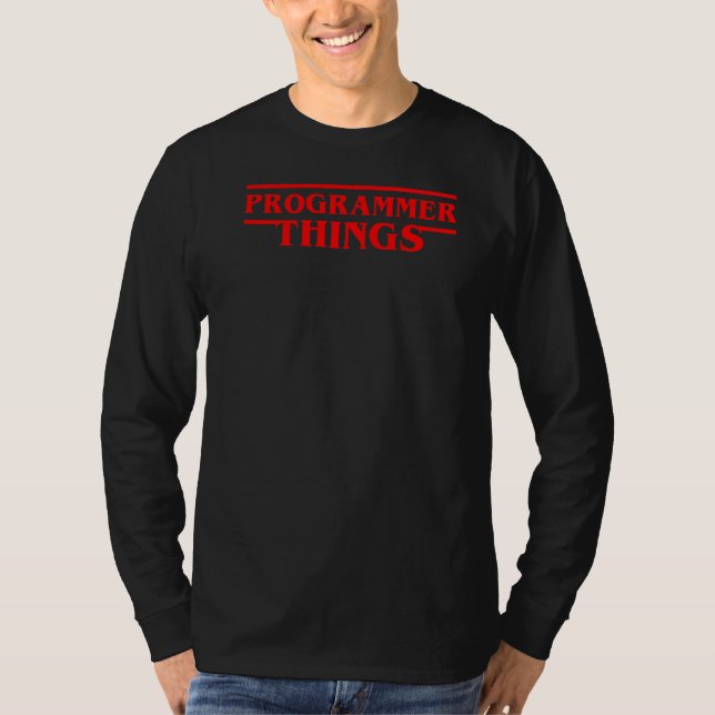 Programmer Programming Computer Science Developer  T-Shirt (Front)