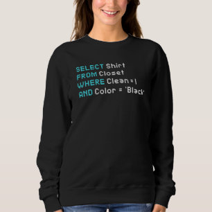 Programmer Quellcode Quote Sweatshirt