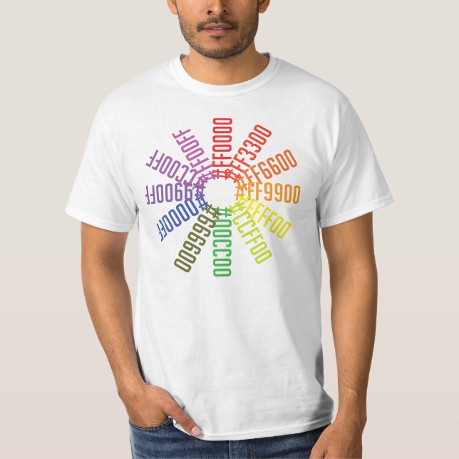 Programmer’s colour wheel T-Shirt (Front)