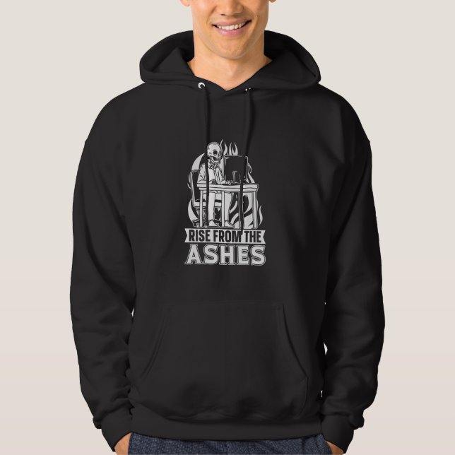 Programmer Skeleton Developer Software Engineer -  Hoodie (Front)