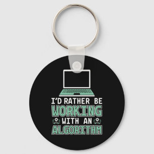 Programmer Software Engineer Developer Coder Key Ring