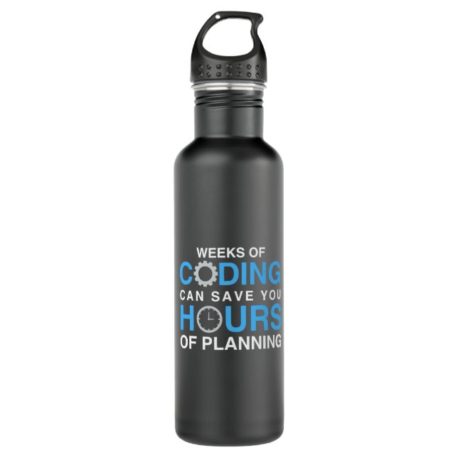 Programmer Weeks Of Coding 710 Ml Water Bottle (Front)