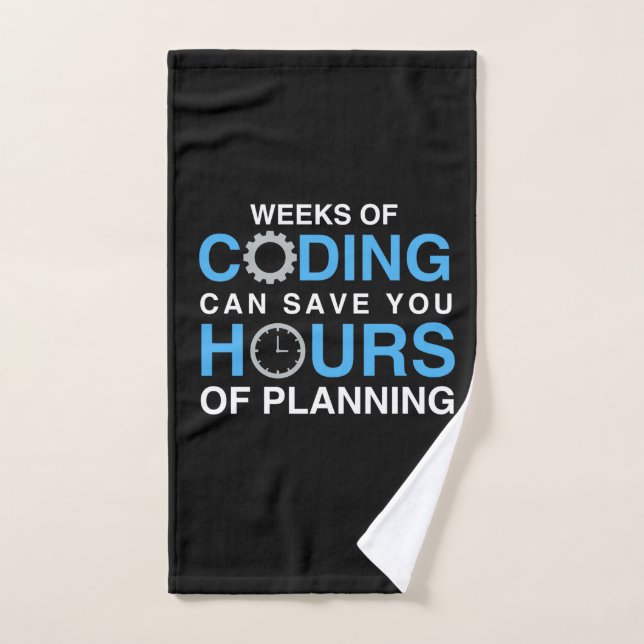 Programmer Weeks Of Coding Hand Towel (Hand Towel)
