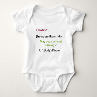 Programmer's Baby Poop Shirt