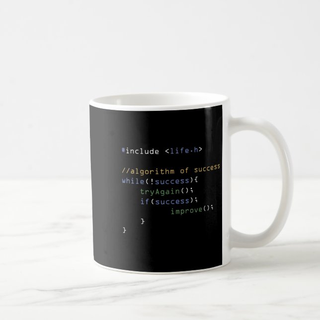 Programmers Computer Science Meme Coding Humour  Coffee Mug (Right)
