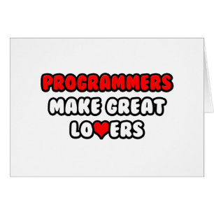 Programmers Make Great Lovers