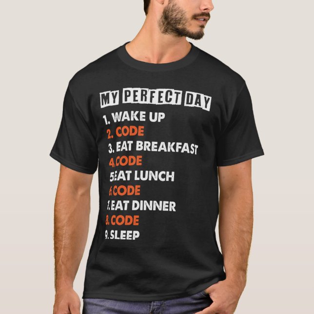 Programming - Coding - Programmer Software Develop T-Shirt (Front)