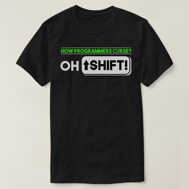 Programming How programmers curse T-Shirt (Design Front)