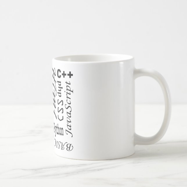 Programming Languages Mug (Right)