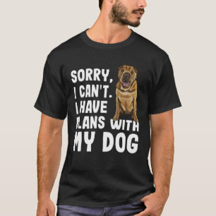 Programs With My Dog Shar Pei T-Shirt