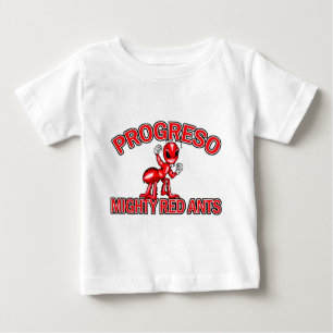 Progreso Mighty Red Ants Baby T-Shirt