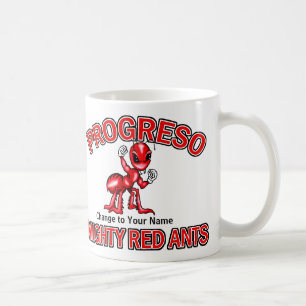 Progreso Red Ants Coffee Mug
