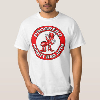 Progreso Red Ants Round Emblem T-Shirt