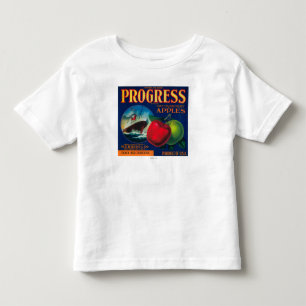 Progress Apple Crate LabelWatsonville, CA Toddler T-Shirt