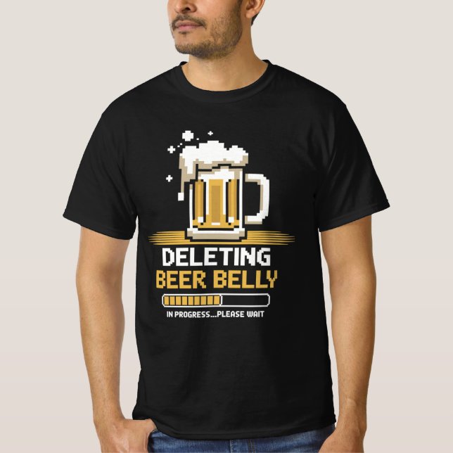 Progress: Delete Beer T-Shirt (Front)