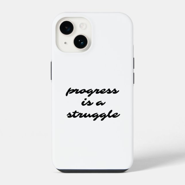 Progress iPhone Case (Back)