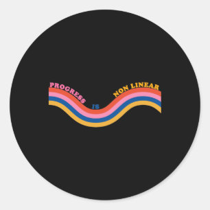 Progress Is Non Linear Sticker