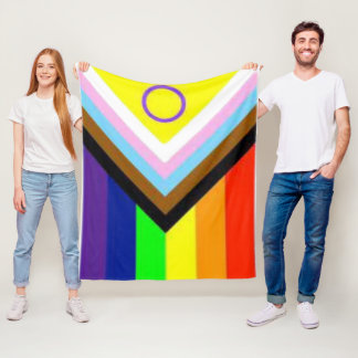 Progress LGBTQIA+ Pride Gifting Throw Blanket