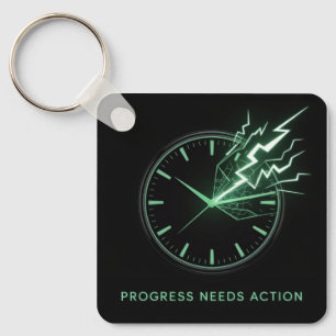 Progress Needs Action Key Ring