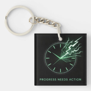 Progress Needs Action Key Ring
