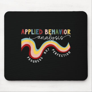 Progress Not Perfection Applied Behavior Analysis  Mouse Pad